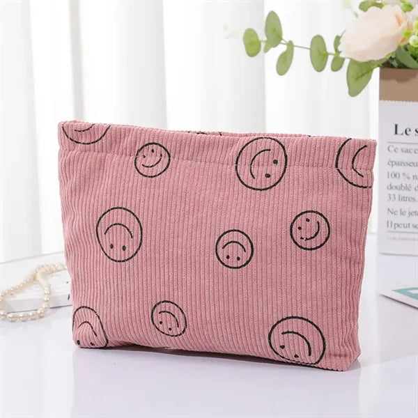 Cute Corduroy Toiletry bag