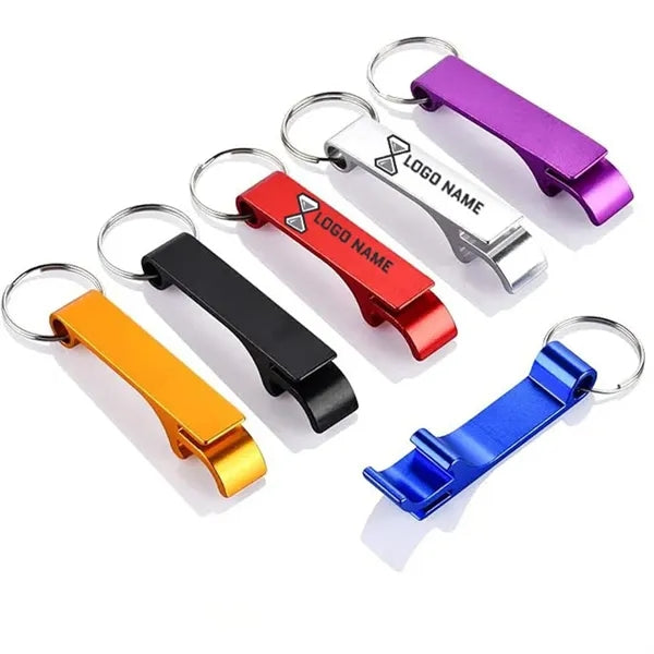 Metal Keychain Beverage Bottle Bar Openers
