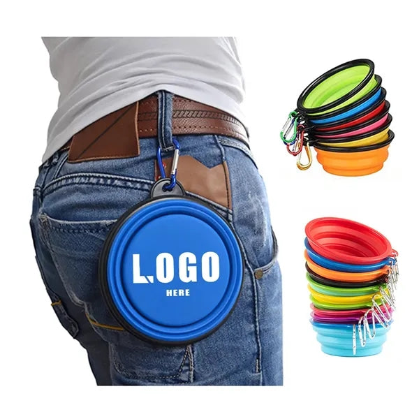 12 Oz Collapsible Silicone Pet Bowl