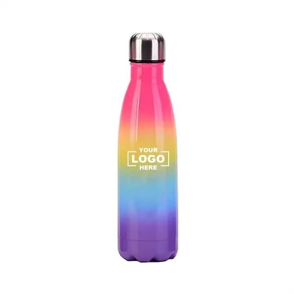 16OZ Gradient Water Flask