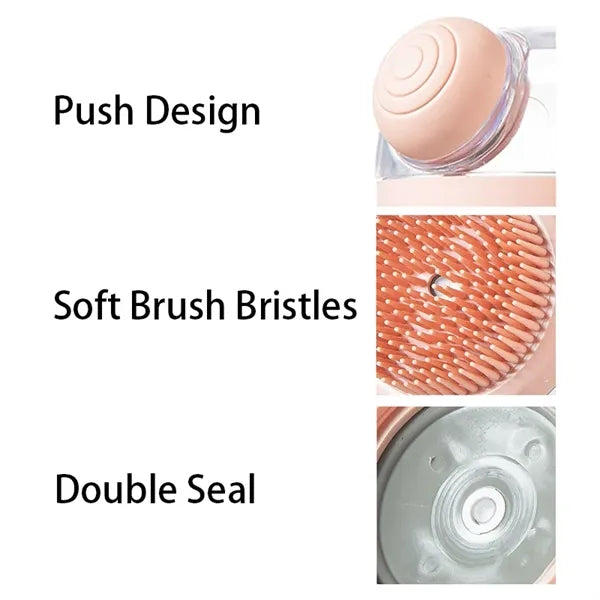 3 in 1 Pet Shower Massage Brush