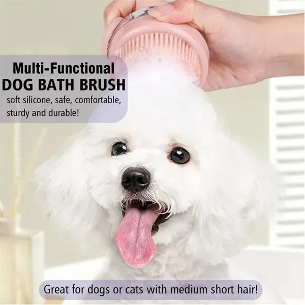 3 in 1 Pet Shower Massage Brush