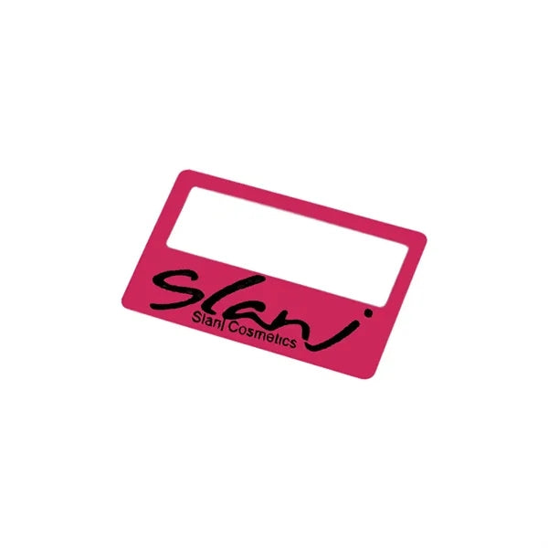 Style PVC Business Card Magnifying Glass