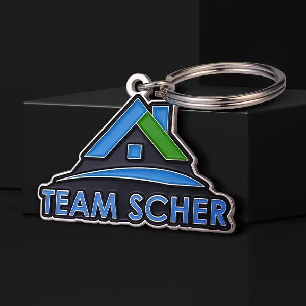 Soft Enamel Key Chain - 2"
