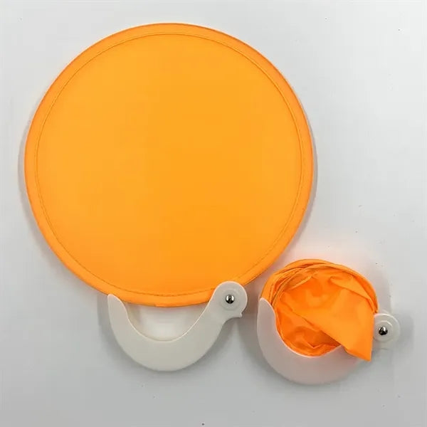 Round Foldable Handle Fan