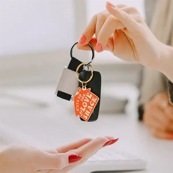 Soft Enamel Key Chain - 2"