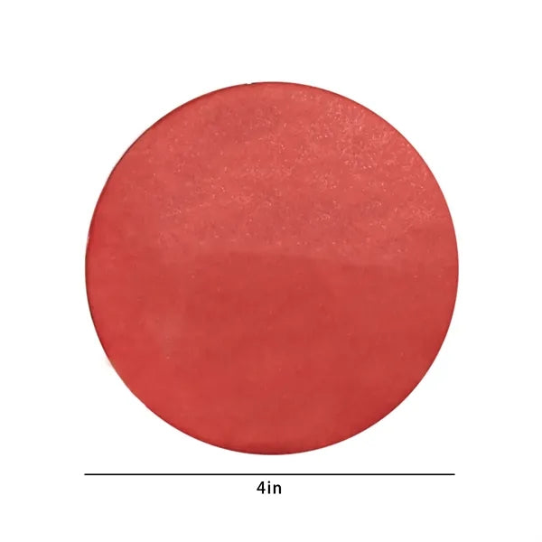 Round Full Color Double Sides Absorbent Paper Coaster