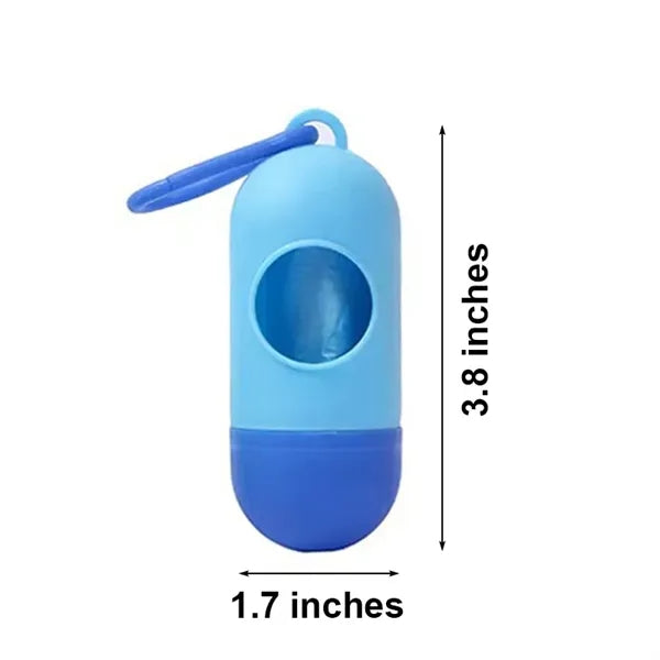 Dog Poop Bags Holder Dispenser Pet Waste Trash Container