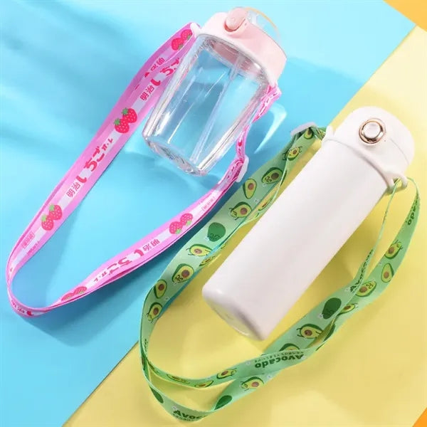 Recycled Deluxe Water Bottle Holder Landyard