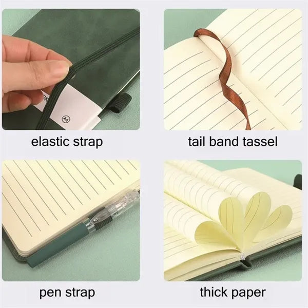 A7 PU Leather Pocket Notebook