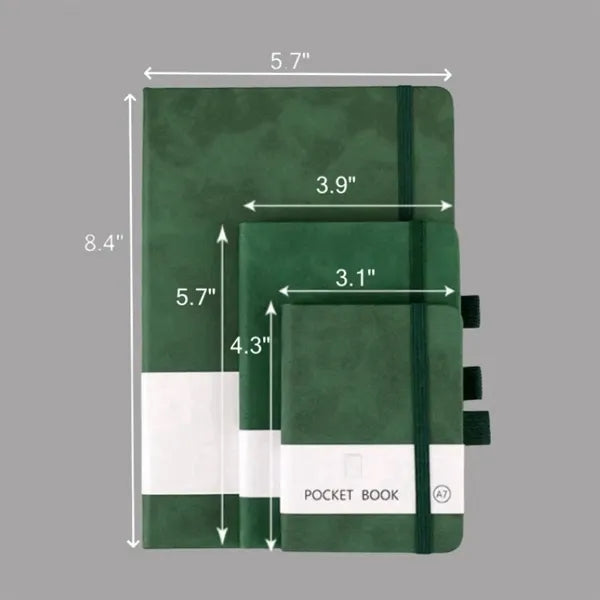 A7 PU Leather Pocket Notebook