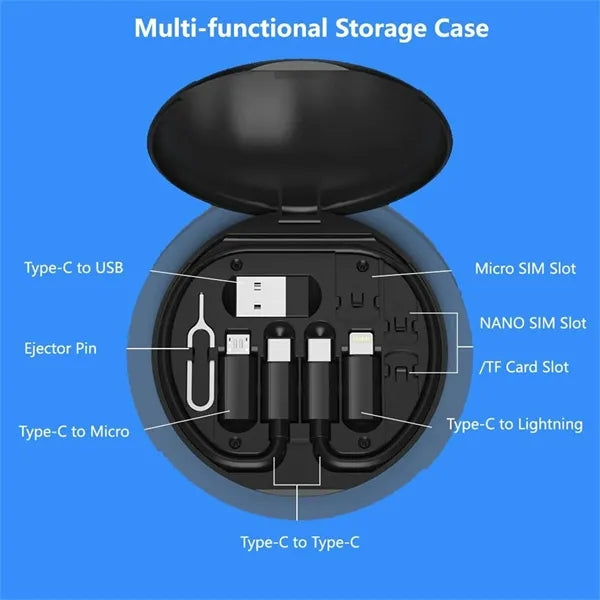 Multi USB Adapter Set With Phone Holeder