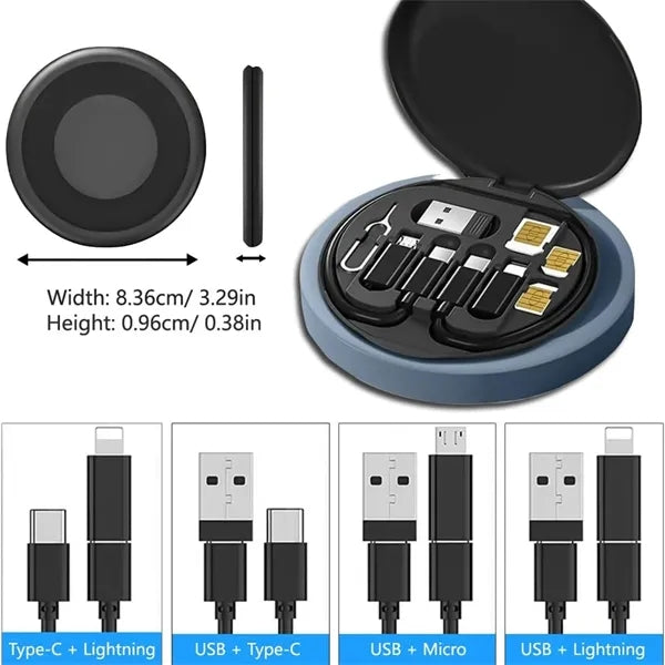 Multi USB Adapter Set With Phone Holeder