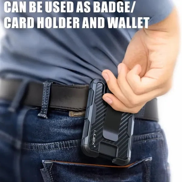 Carbon Fiber Card Holder/Badge Holder Wallet