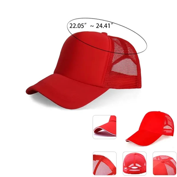 Unisex Adjustable Fitted Sport Plain Baseball Caps