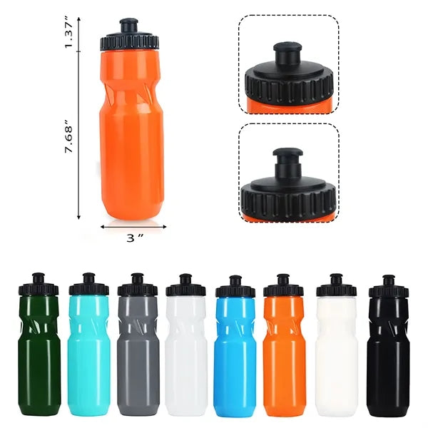 24oz Bicycling Squeeze Water Bottle