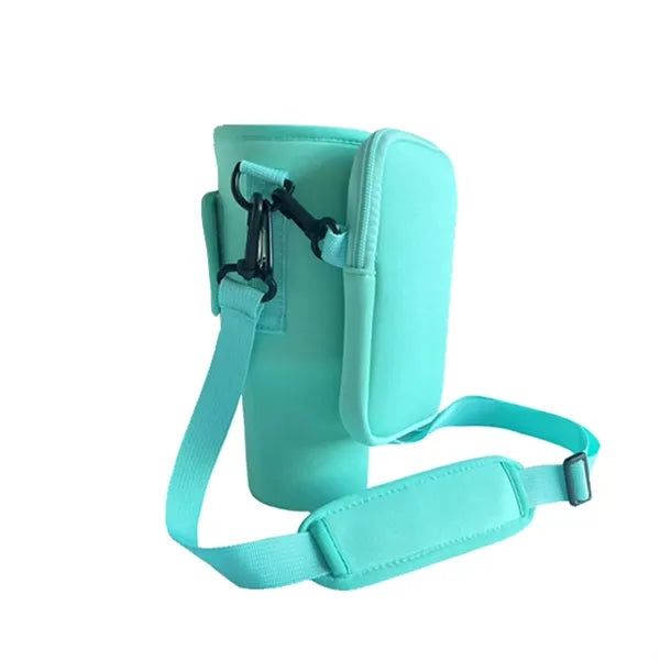 40 oz Tumbler Carrier Bag w/ Detachable Phone Pouch