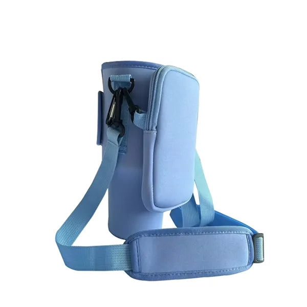 40 oz Tumbler Carrier Bag w/ Detachable Phone Pouch