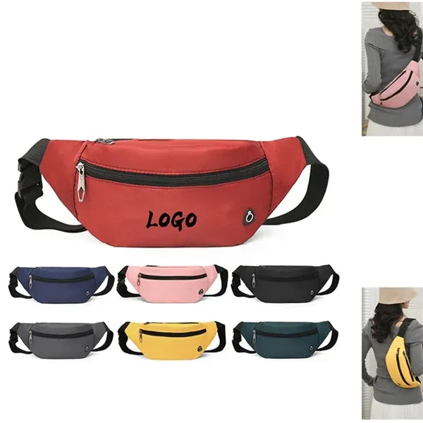 Outdoor Lightweight Waist Pack Simple Crossbody Bag