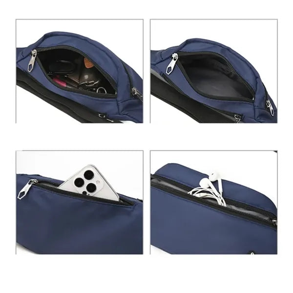 Outdoor Lightweight Waist Pack Simple Crossbody Bag