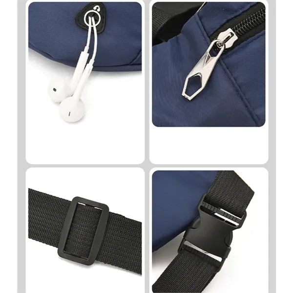 Outdoor Lightweight Waist Pack Simple Crossbody Bag