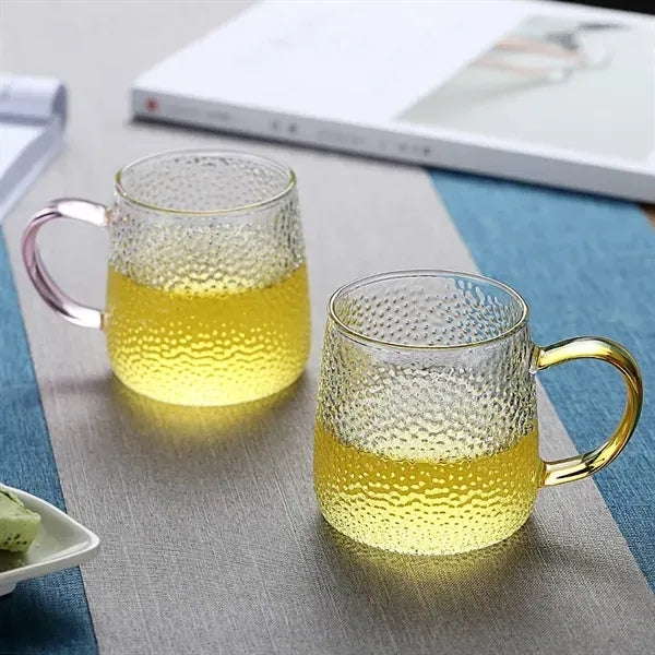 Glass Espresso Cup Clear Coffee Mugs with Handle