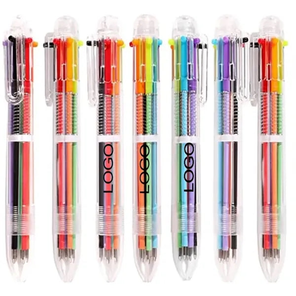 6-in-1 Multicolor Ballpoint Pen