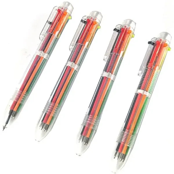 6-in-1 Multicolor Ballpoint Pen