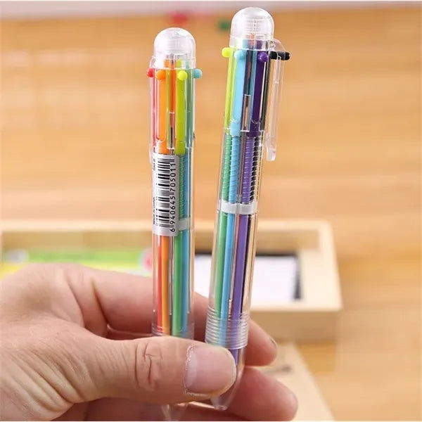 6-in-1 Multicolor Ballpoint Pen