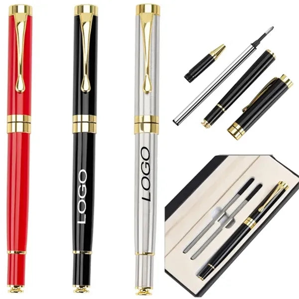 Luxurious Ballpoint Pen Set with Gift Box