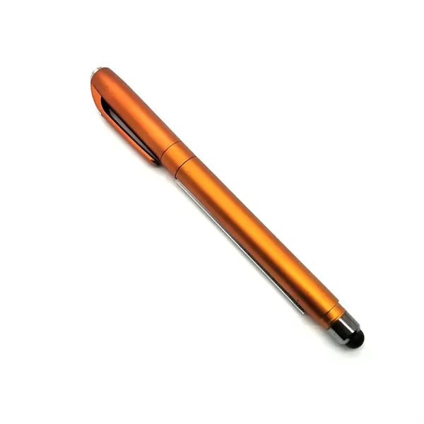 Metallic Banner Pen with Stylus