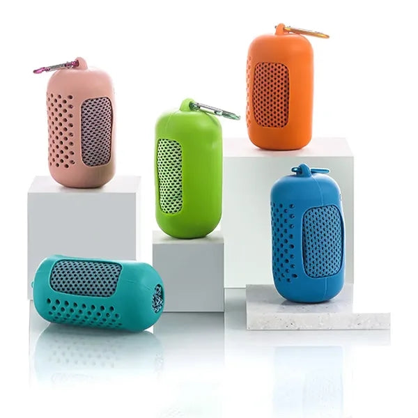 Cooling Towel With Handle Carry Package