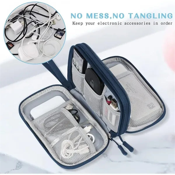 Travel Cable Organizer Pouch