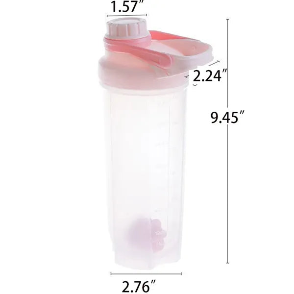 Shaker Bottle For Protein Mixes