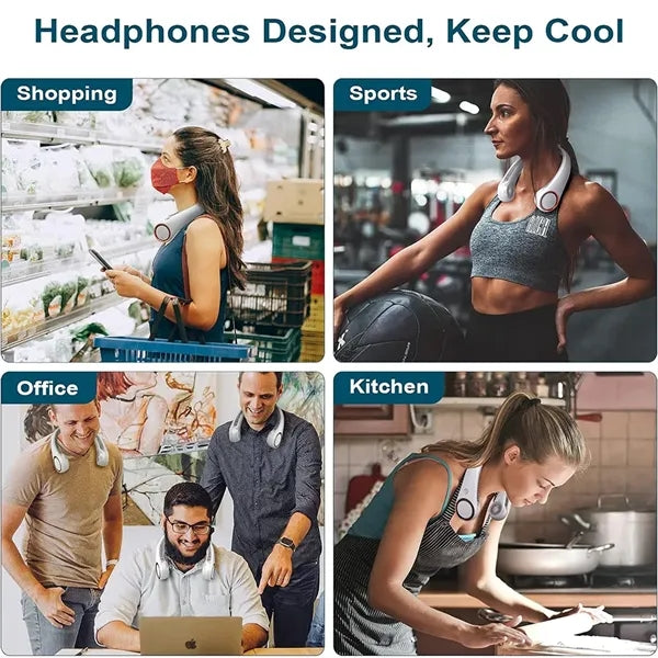 Portable Neck Fan/Free Bladeless