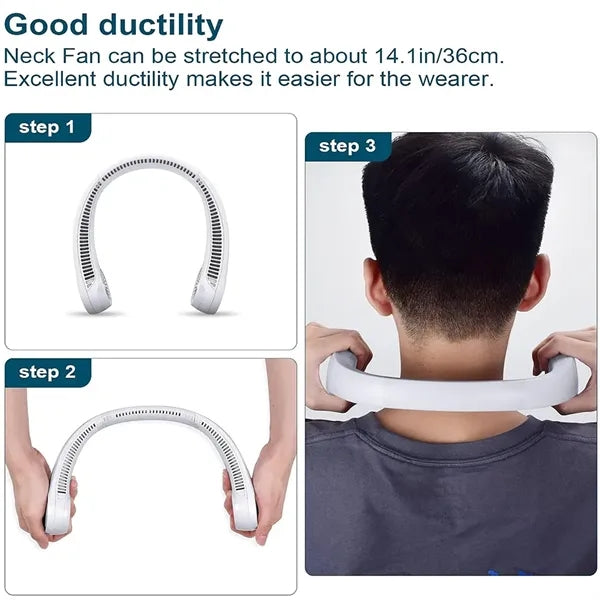 Portable Neck Fan/Free Bladeless
