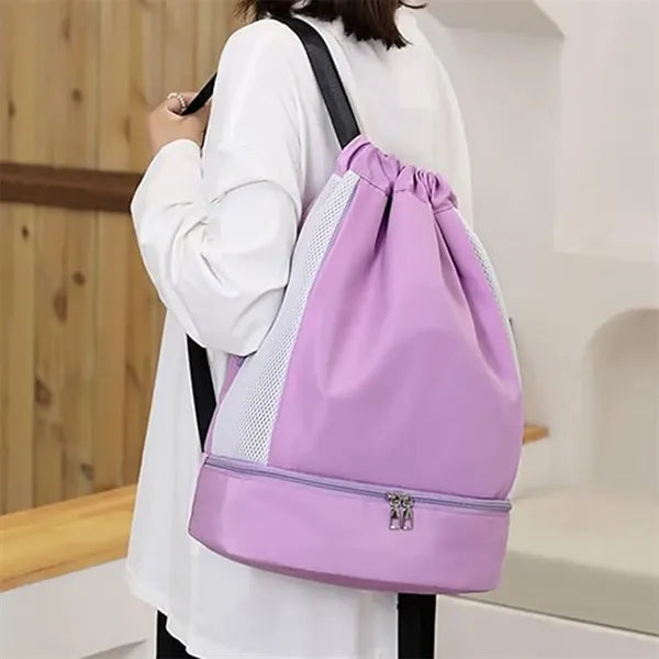 Waterproof Drawstring Backpack Sports Outdoor Fitness Travel