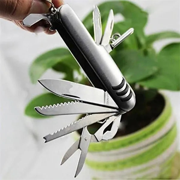 Metal Multifunctional Folding 11 in 1 Phillips Screwdriver