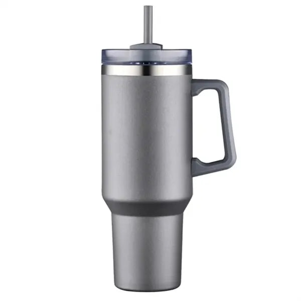 40 Oz Tumbler Mug with Straw