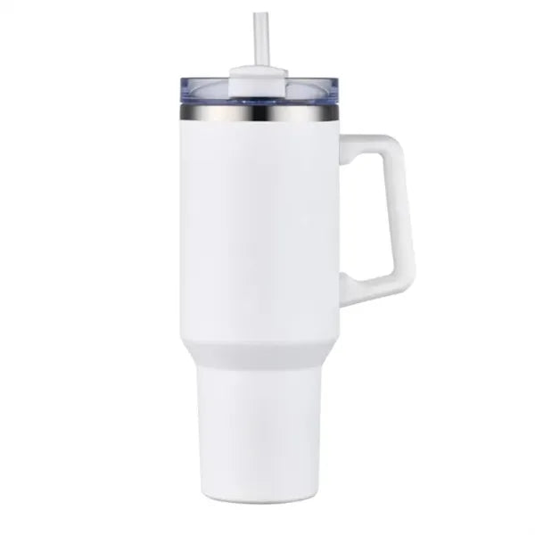 40 Oz Tumbler Mug with Straw