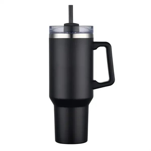 40 Oz Tumbler Mug with Straw