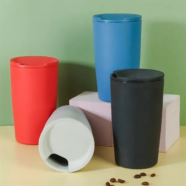 Portable Travel Wheat Straw Drinking Cup Biodegradable Mug
