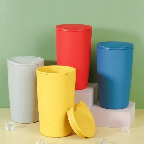 Portable Travel Wheat Straw Drinking Cup Biodegradable Mug