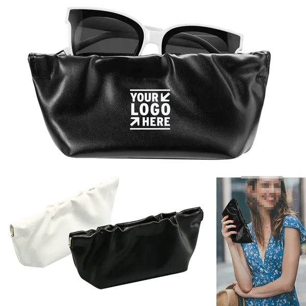 PU Leather Glasses Case Sunglasses Bag