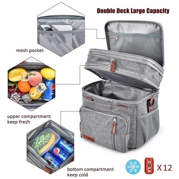 Double Deck Lunch Box