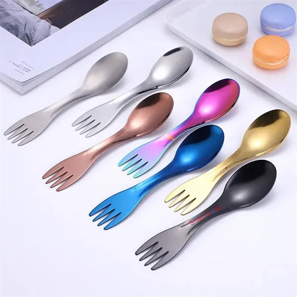 2 in 1 Fork and Spoon Combo