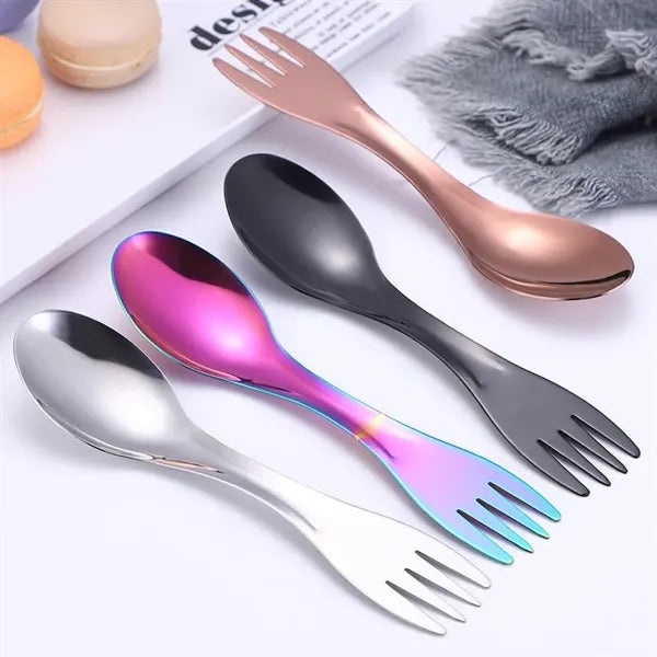 2 in 1 Fork and Spoon Combo