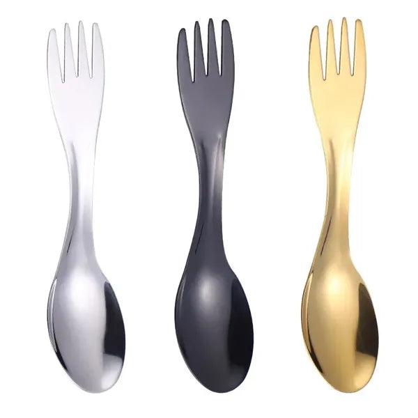 2 in 1 Fork and Spoon Combo