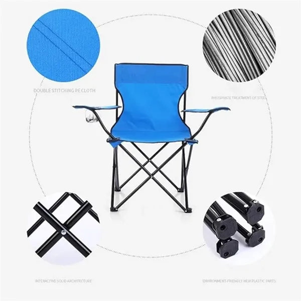 Portable Folding Camping Chair With Carrying Bag