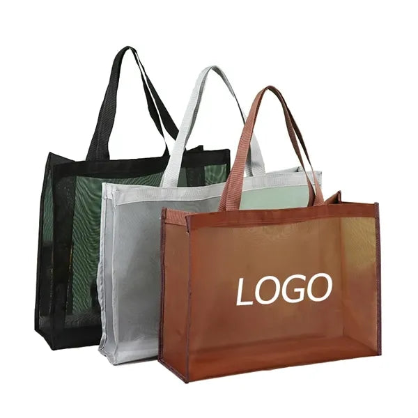 Large Grocery Nylon Mesh Tote Bag